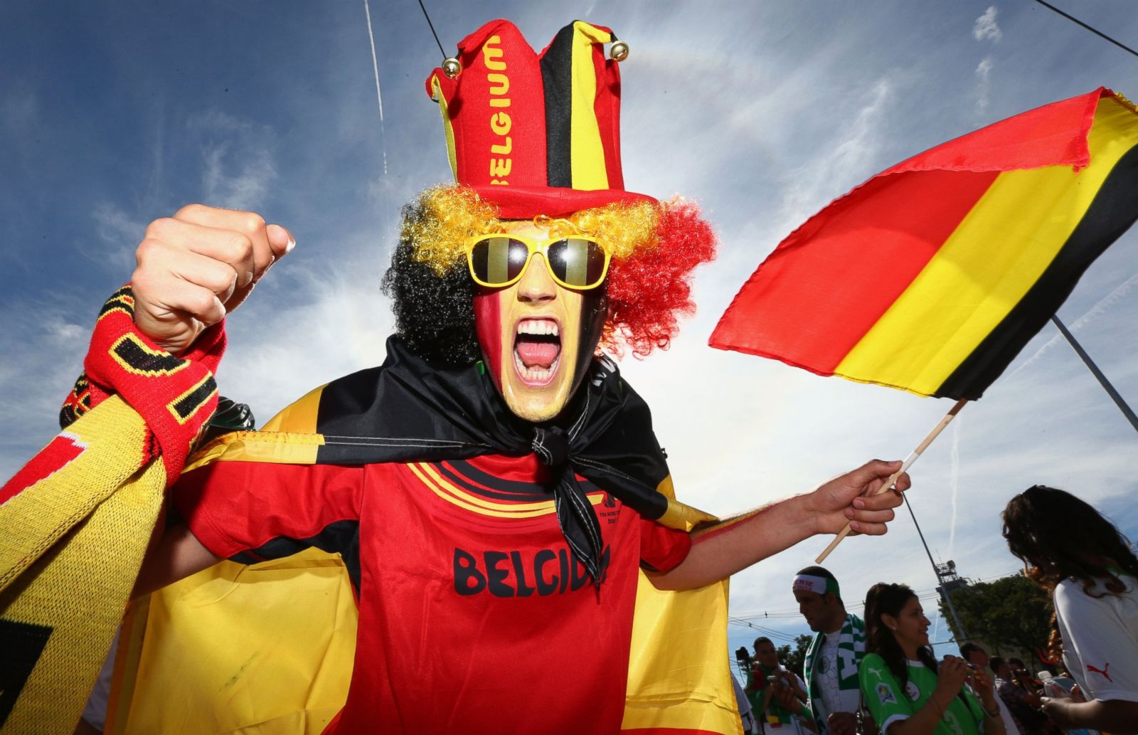 Défis des supporters de l'équipe nationale au Mondial