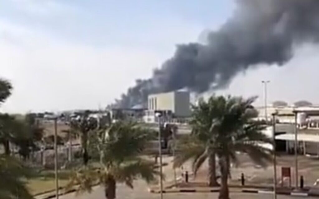 Fire at Kuwait Airport Due to Iranian Drone Attack