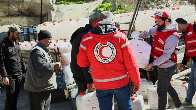 الحكومة السورية تلغي تصنيف الهلال الأحمر ومنظمة التنمية