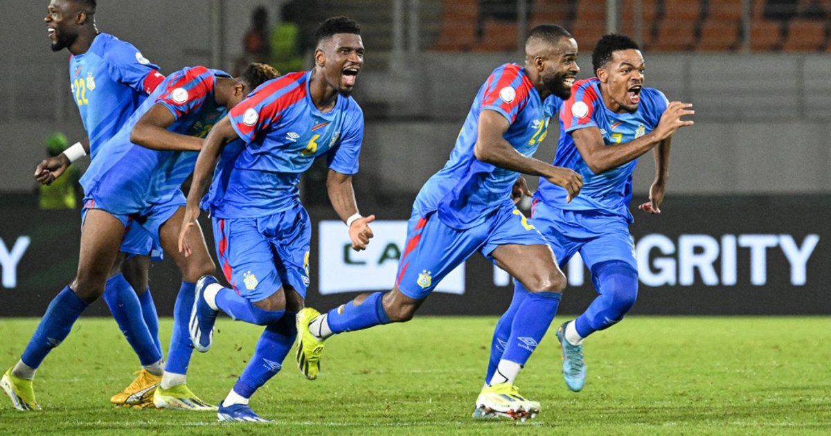 احتفالات الكونغو بعد التأهل لكأس العالم