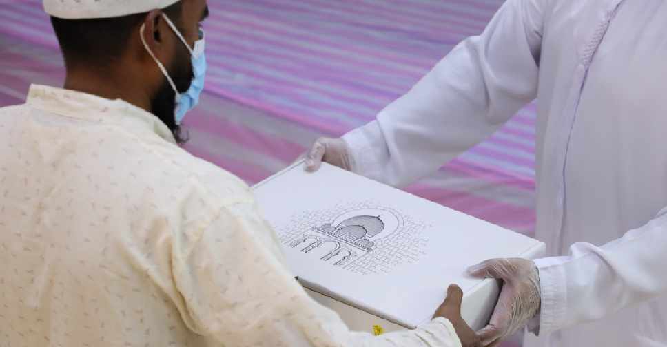 توزيع 1,156,890 وجبة إفطار في جامع الشيخ زايد
