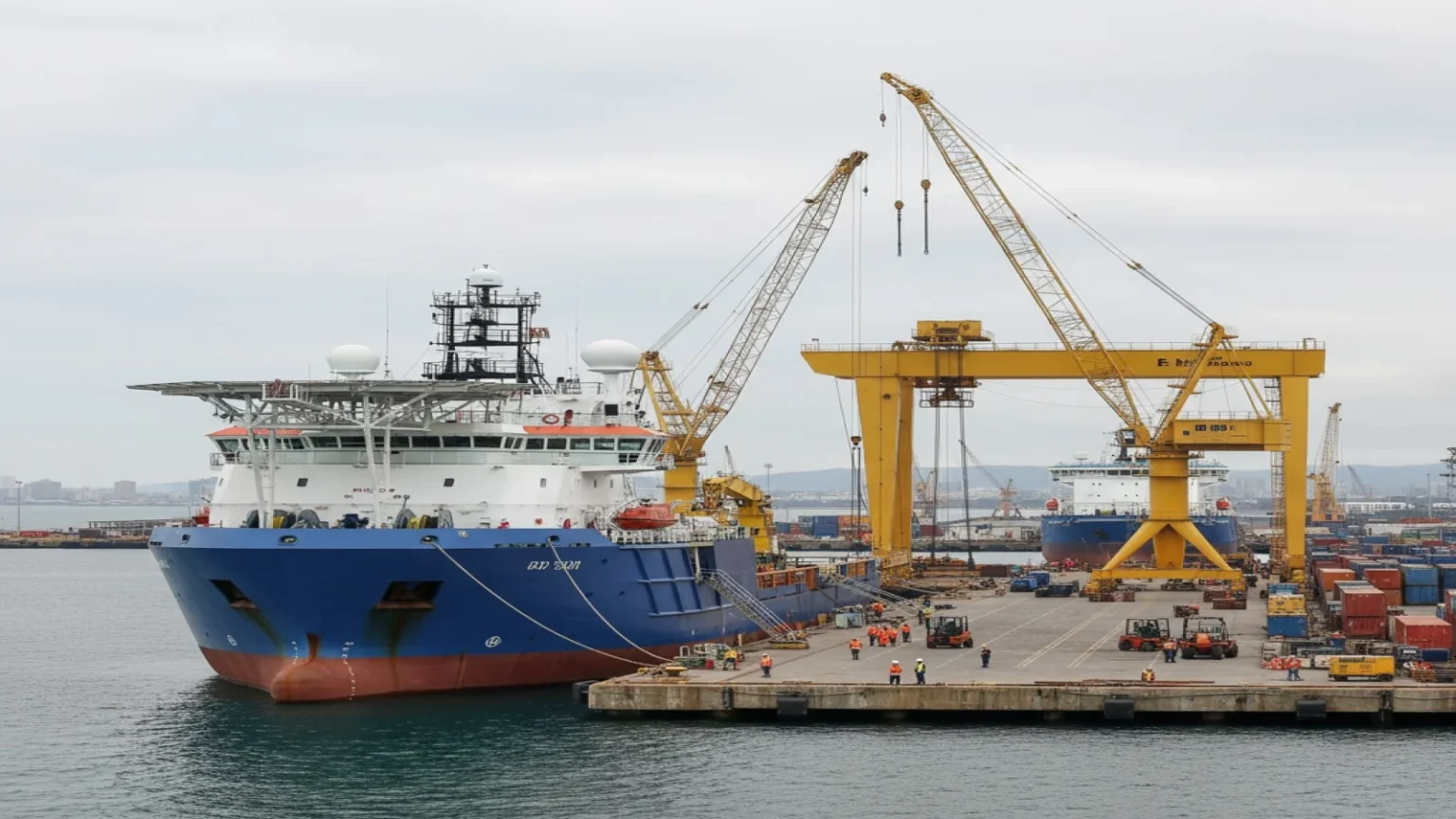 تحديث موانئ البحر الأحمر بتوقيع عقد لبناء قاطرات بحرية