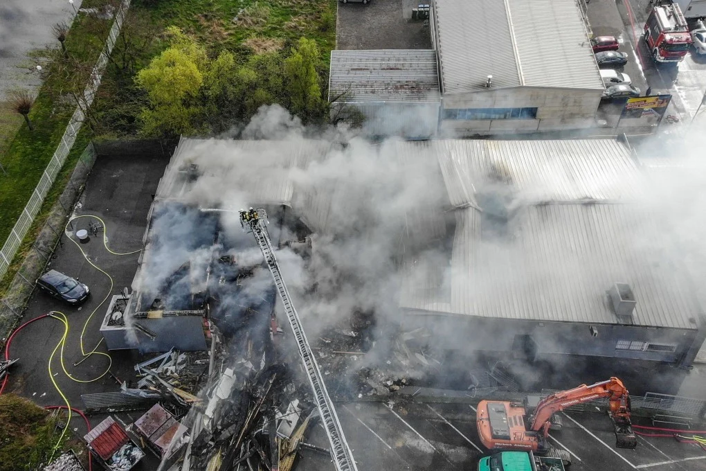 Fire in German nightclub causes panic and evacuation