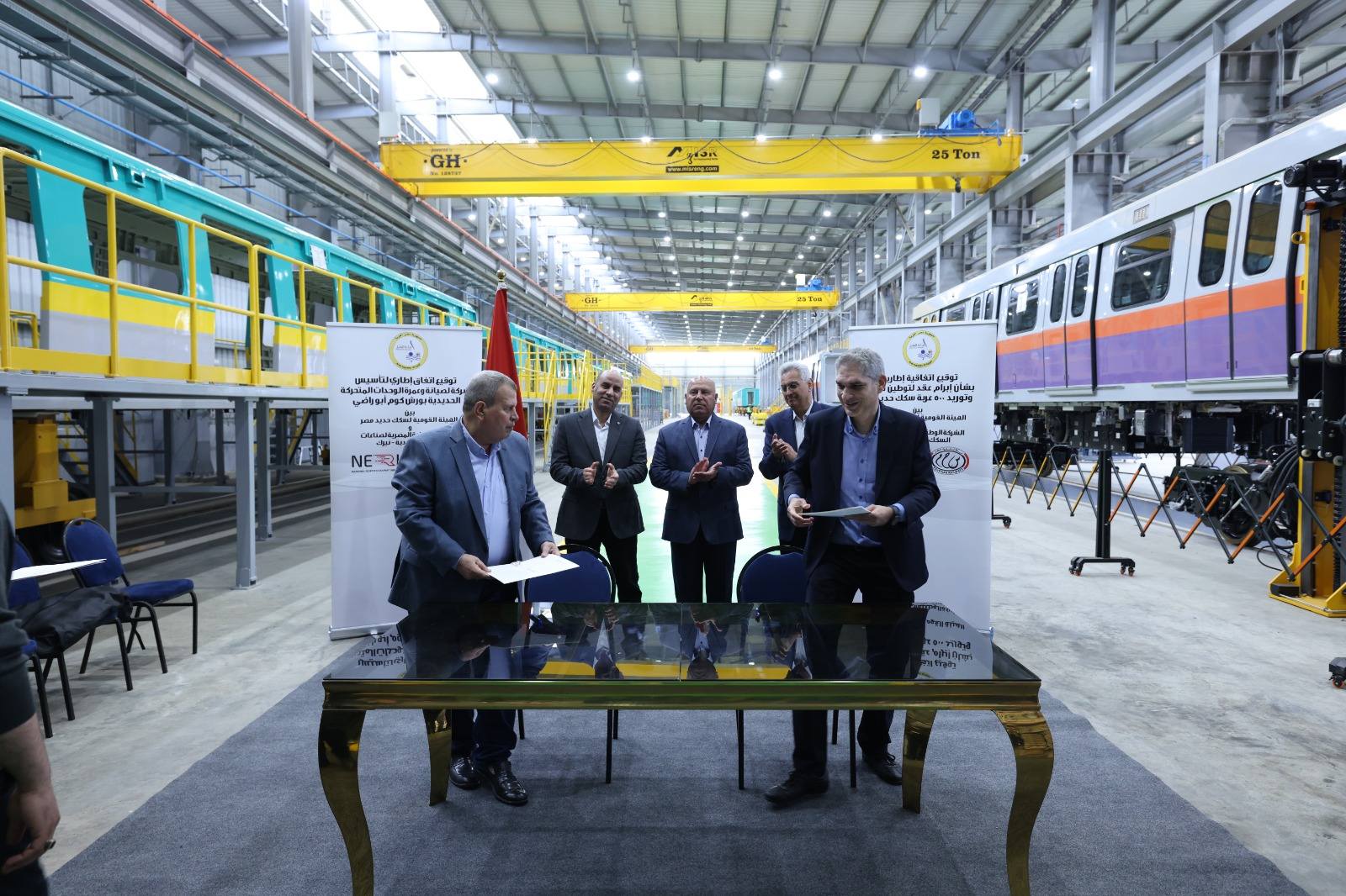 مصر تعزز صناعة السكك الحديدية باتفاقيات جديدة