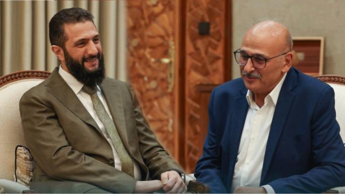 استقبال الرئيس السوري للفنان جمال سليمان في دمشق