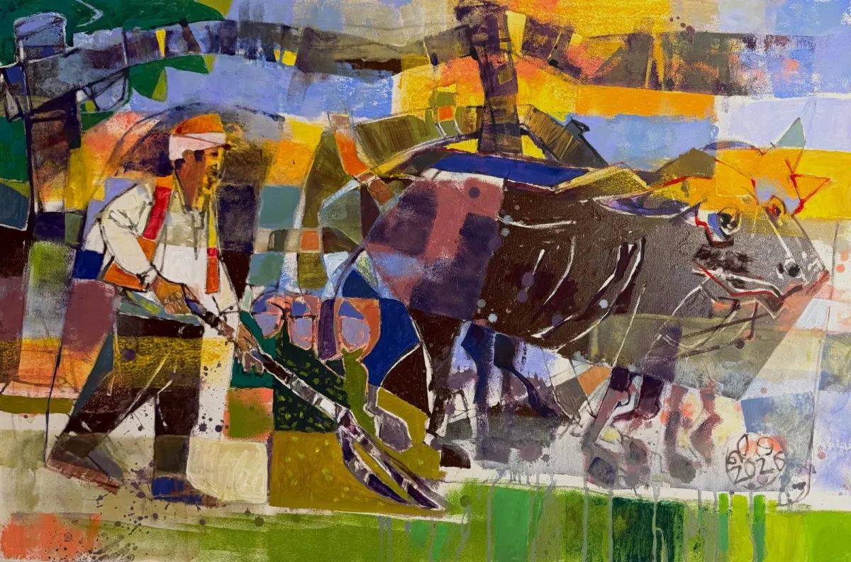 Nile Squares Exhibition Revives Egyptian Heritage