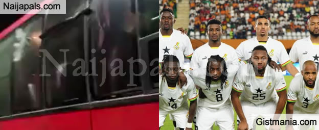 Voler l'équipe du Ghana dans une ville sûre