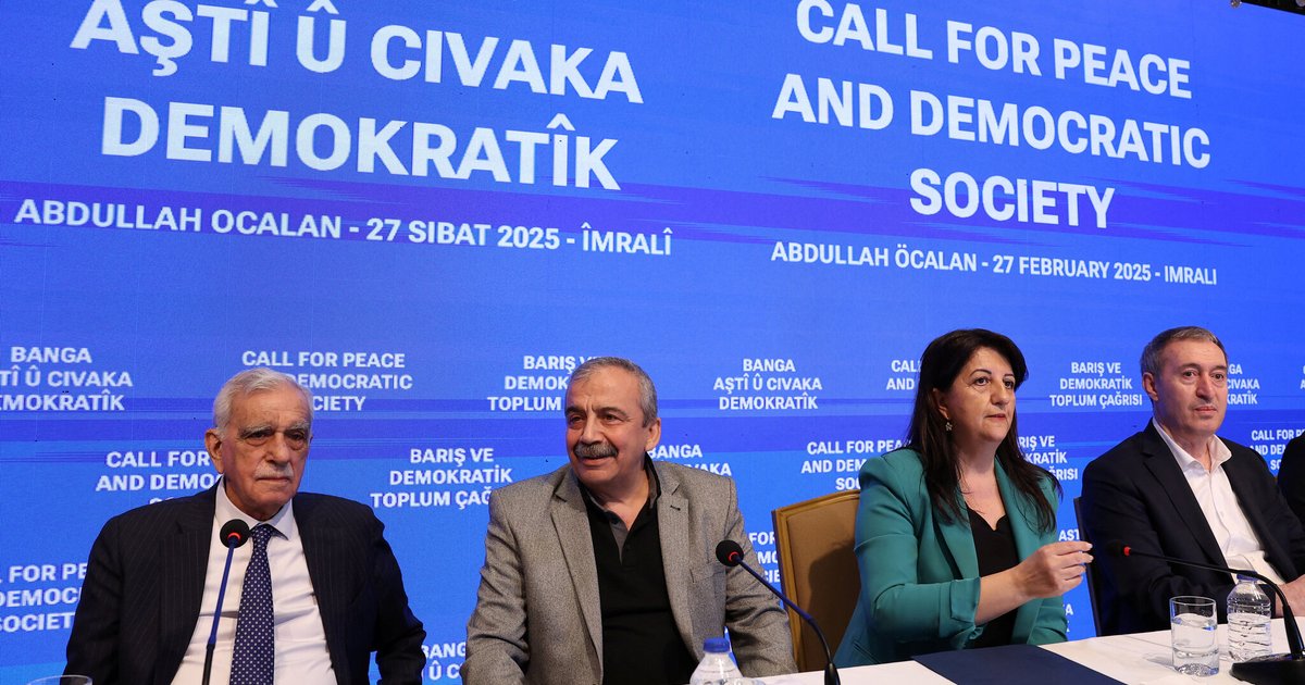 أوجلان يؤكد مسار السلام مع تركيا