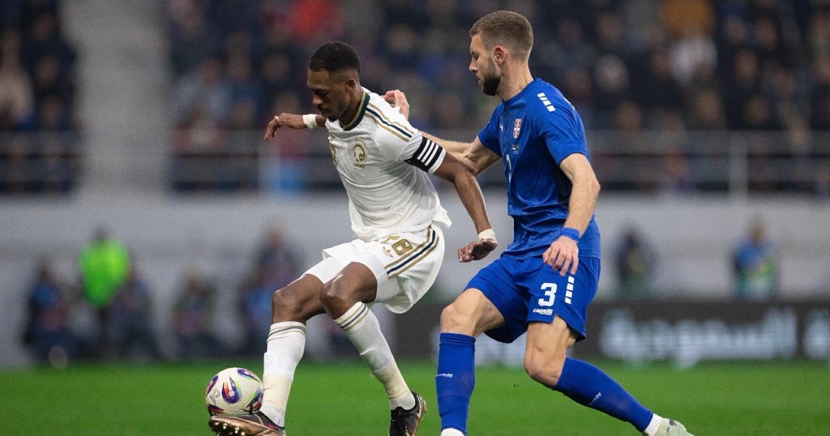 Saudi-Arabien verliert gegen Serbien im Freundschaftsspiel