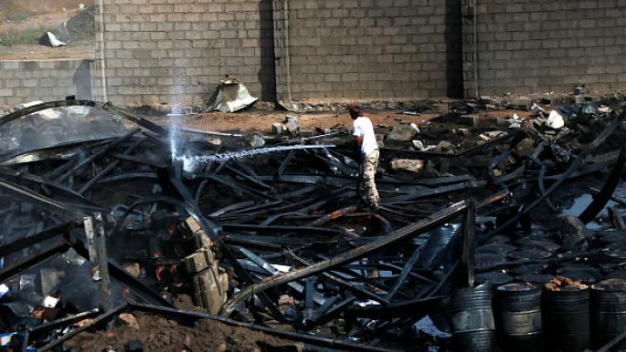 حريق مأرب: وفاة سبعة أشخاص بينهم أطفال