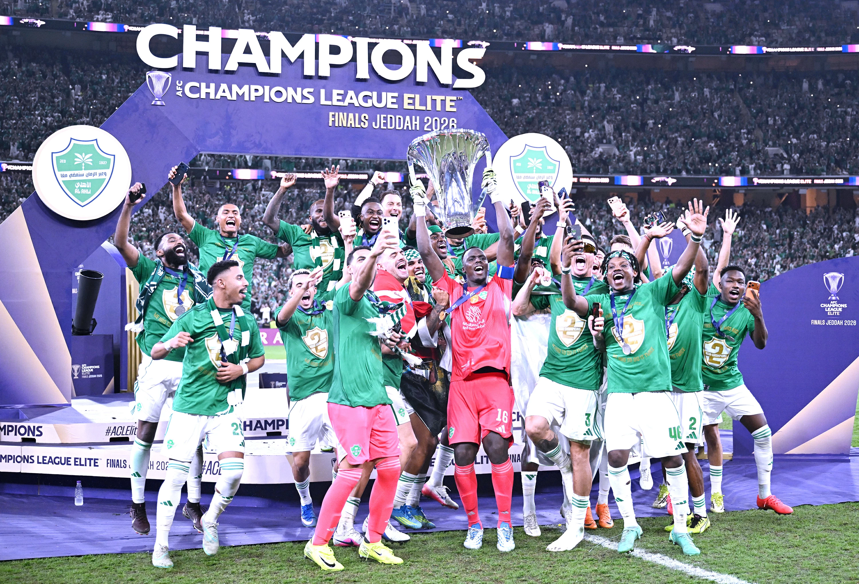 الأهلي يحقق إنجازاً تاريخياً في دوري أبطال آسيا