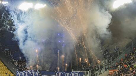 شغب في مباراة دينامو دريسدن وهيرتا برلين