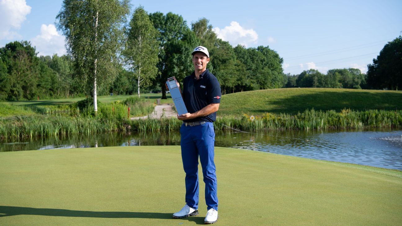 أمل أندريا بافان في العودة للغولف بعد حادث مروع