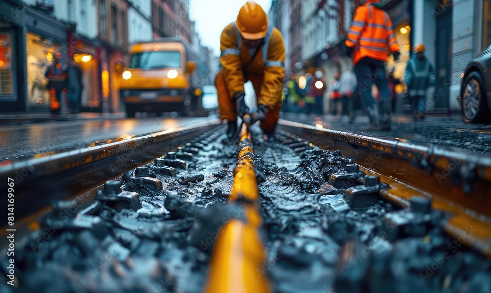 Umstellung von Freileitungen auf Erdkabel in 6 Oktober