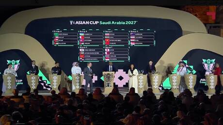 قرعة كأس آسيا 2027: مجموعة عربية خالصة