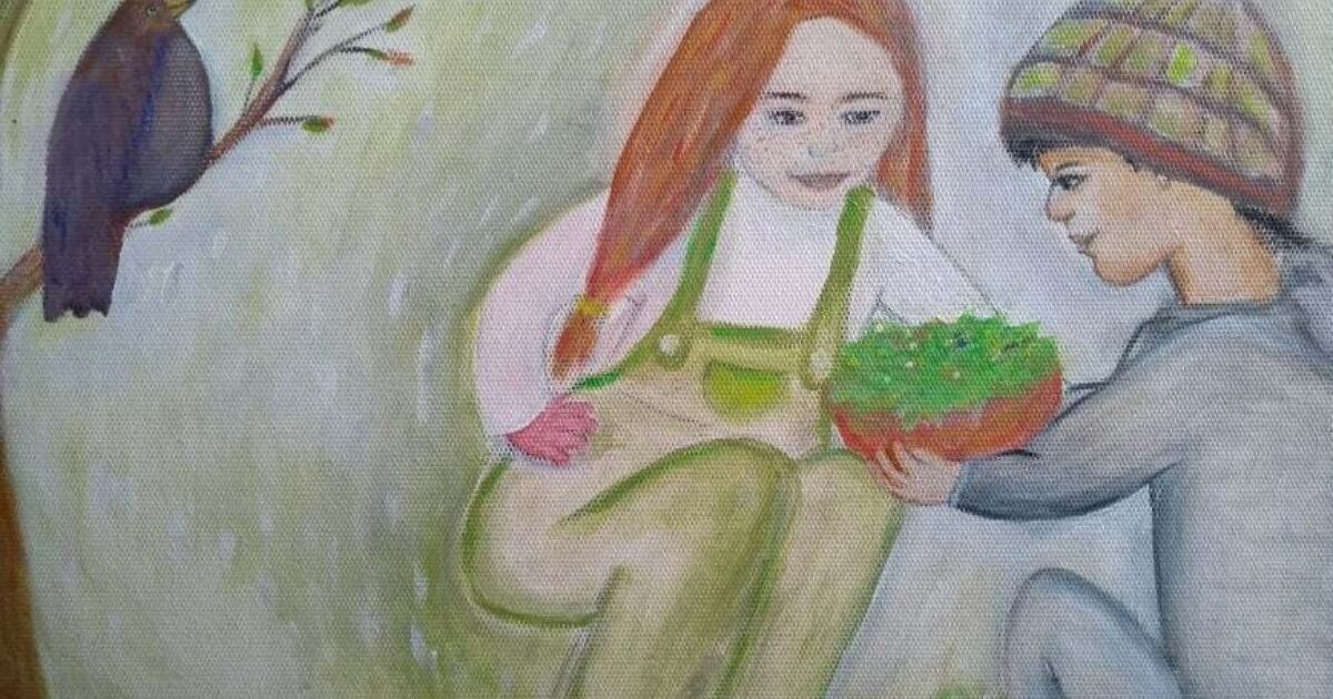 إطلاق كتاب قصصي للأطفال في بوجور