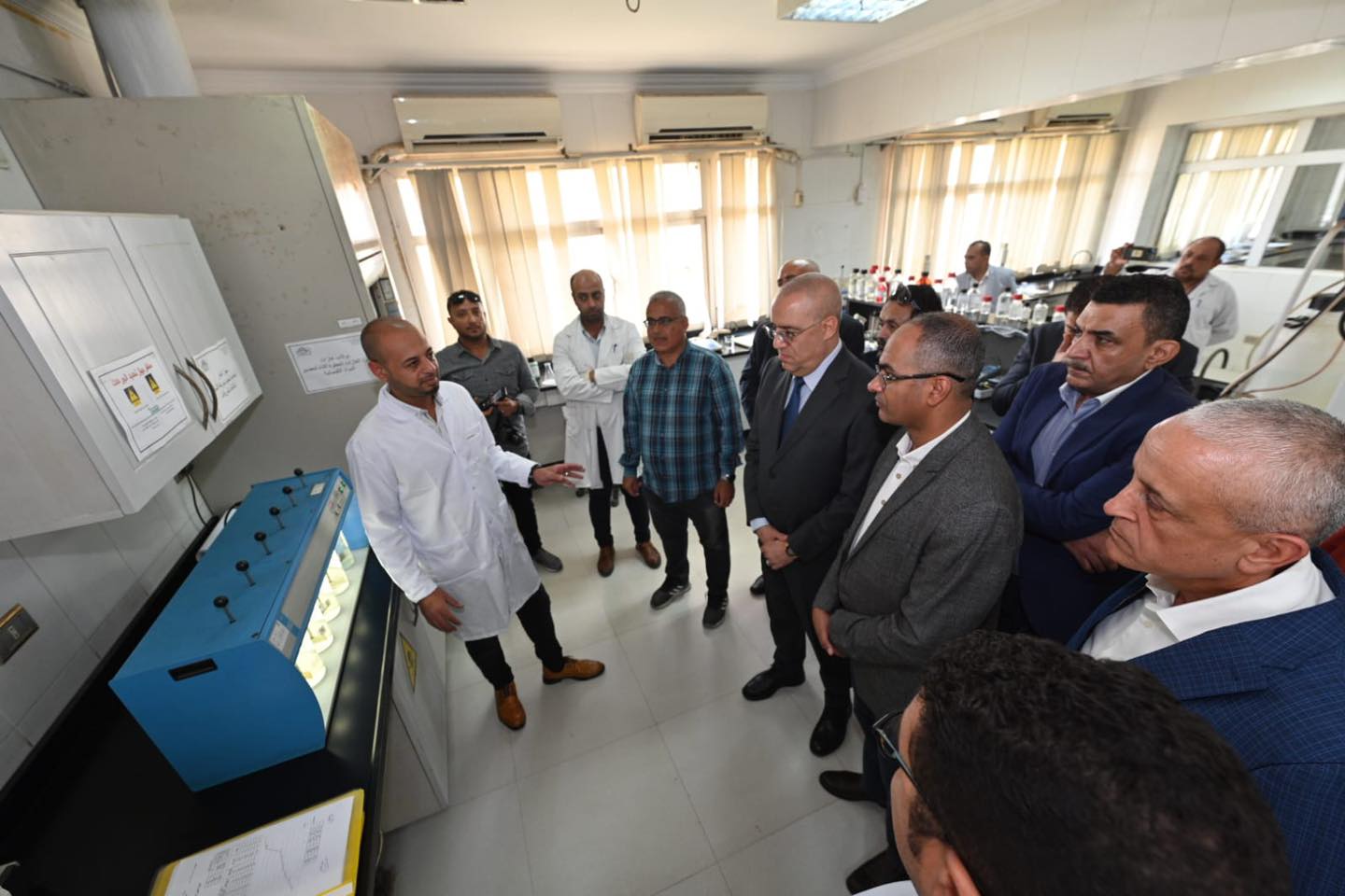 تفقد وزيرة الإسكان مشروعات المياه بالأقصر