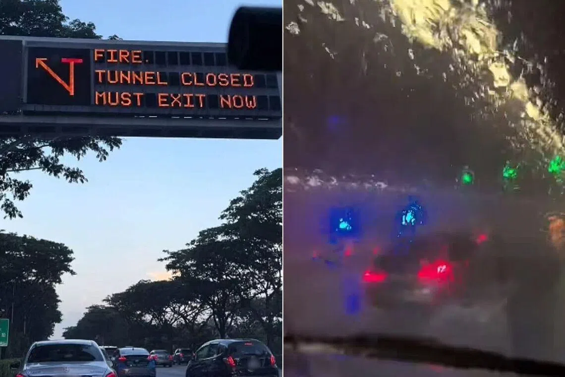 حريق في شاحنة بمنطقة MCE واستجابة سريعة من فرق الإطفاء