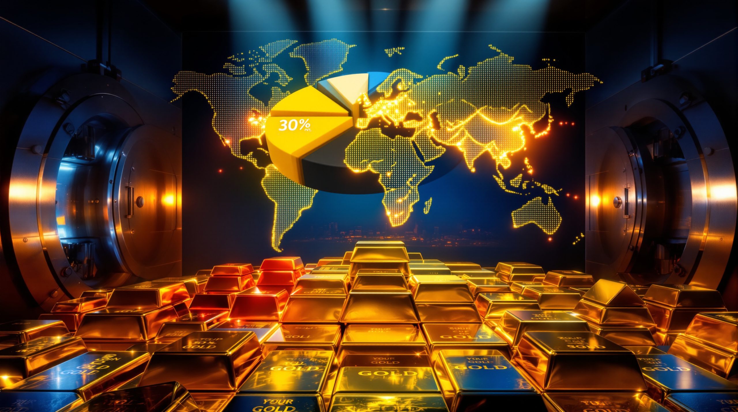 البنك المركزي الصيني يشتري الذهب في ظل ضغوط الأسعار