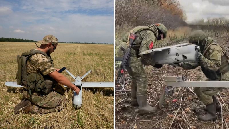 Escalation of Ukraine-Russia Conflict: Missile and Drone Attacks