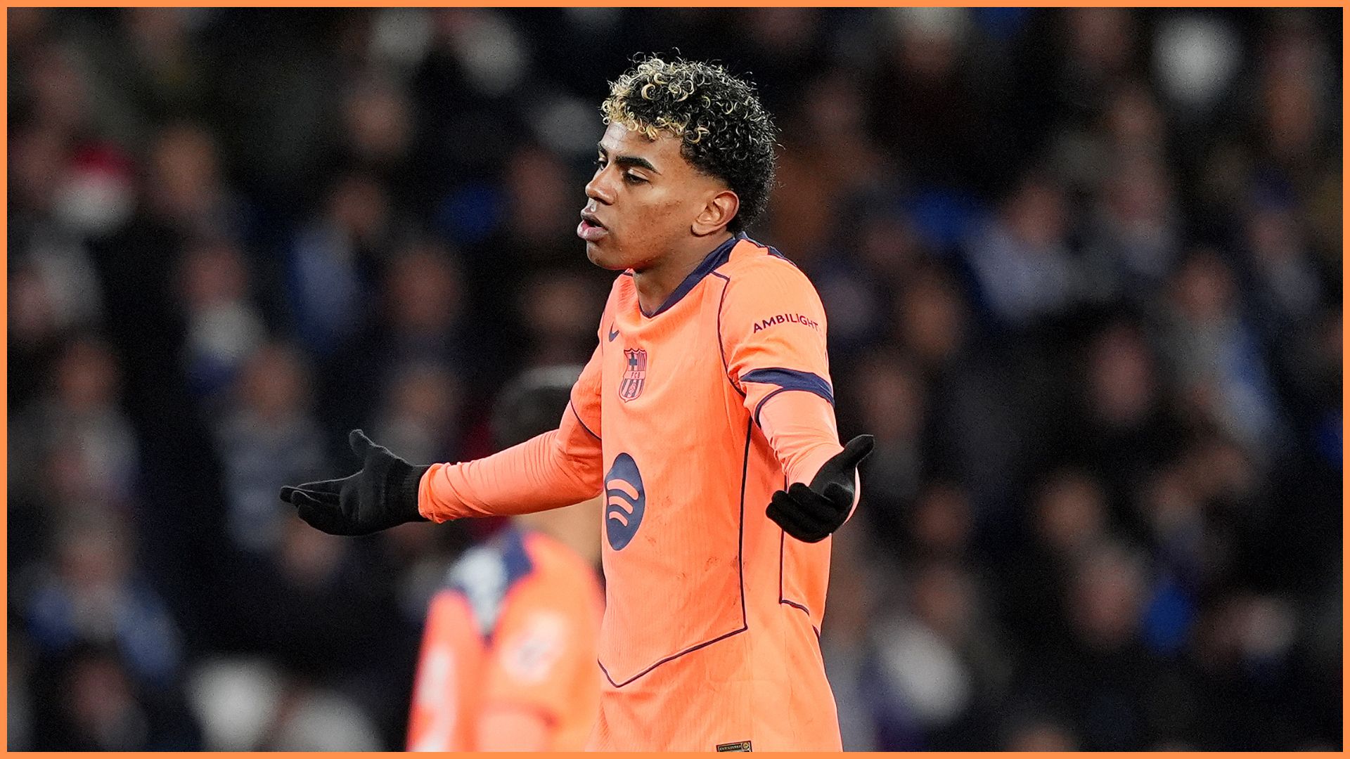 سلوك لامين يامال يثير الجدل في برشلونة