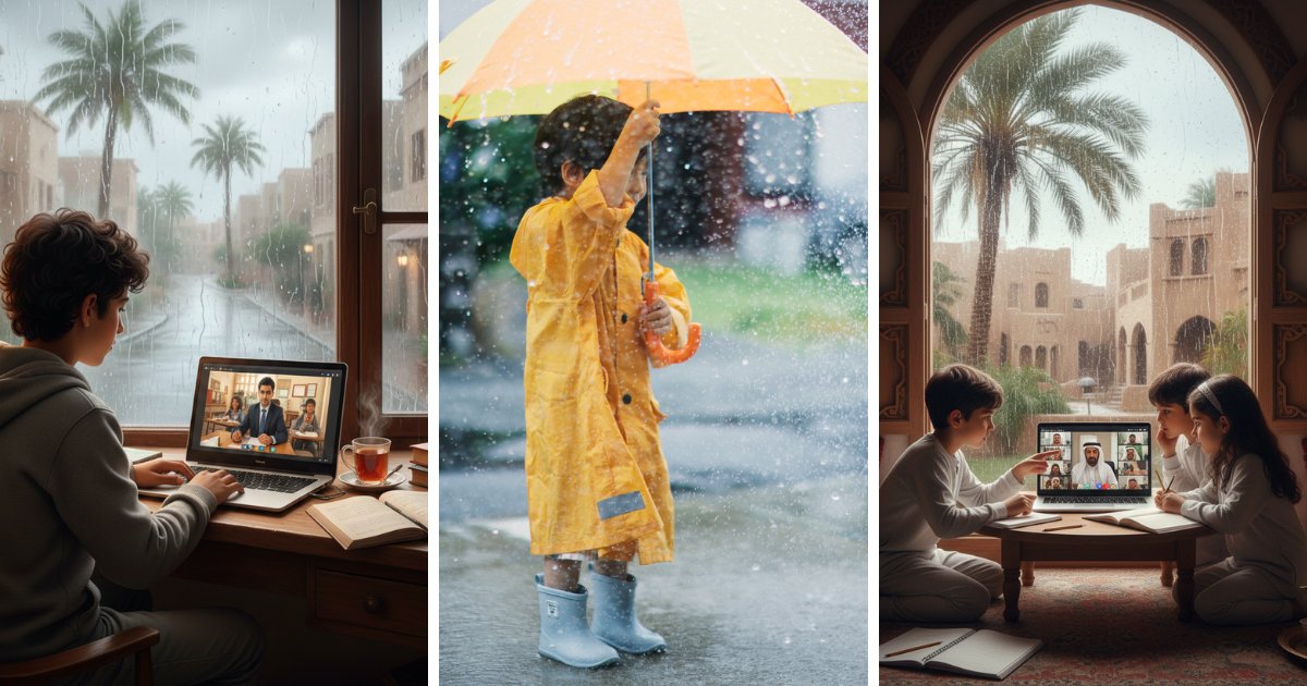 أمطار غزيرة متوقعة على الرياض حتى الثلاثاء المقبل