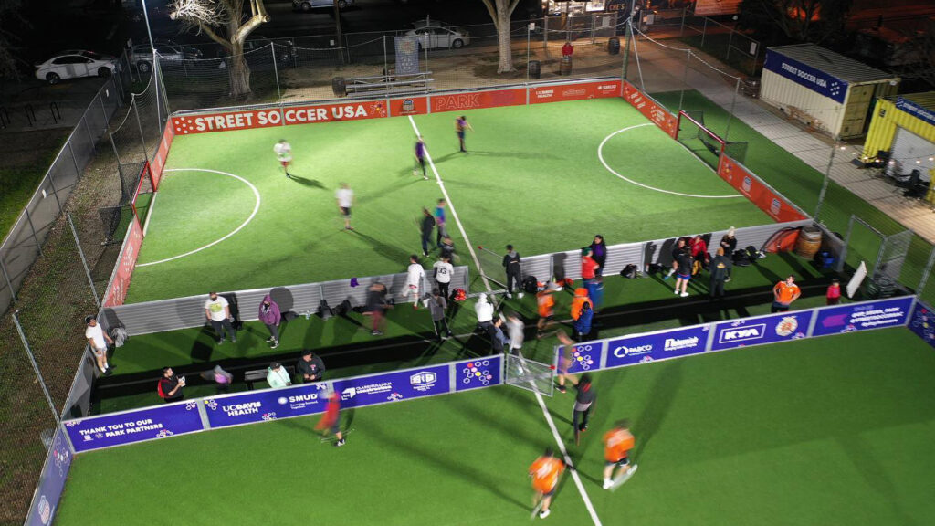 Fußballtalente aus den Vororten von Paris und Südlondon