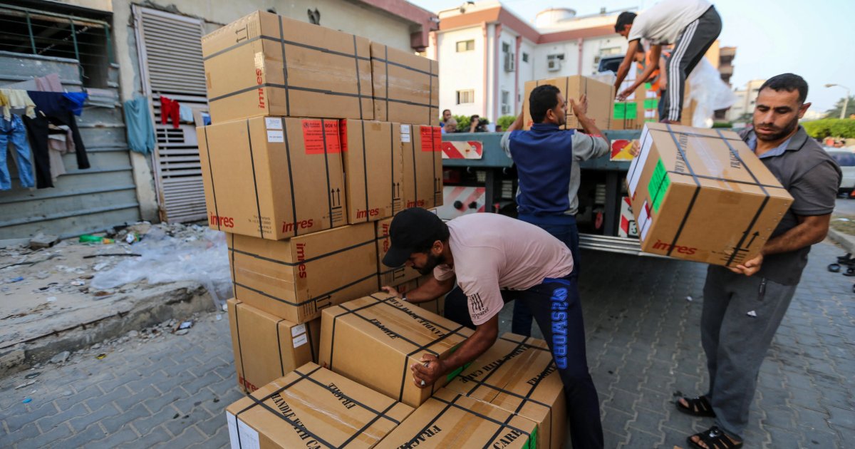 संयुक्त अरब अमीरात की नई मानवीय सहायता गाज़ा पहुंची