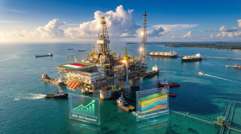 اكتشاف الغاز في إندونيسيا يعزز استقلالها الطاقي