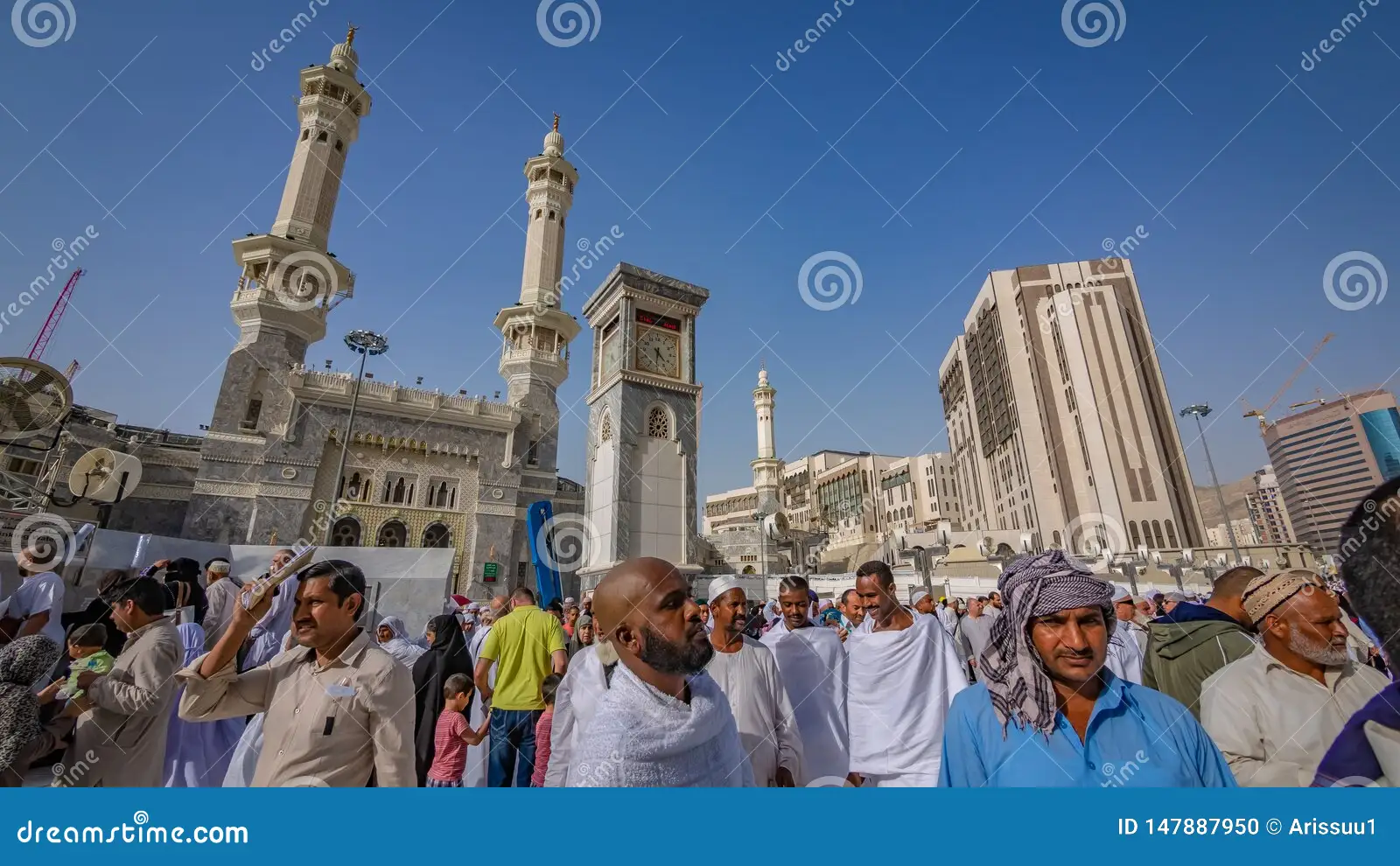 Organisation des fidèles à la mosquée du Prophète
