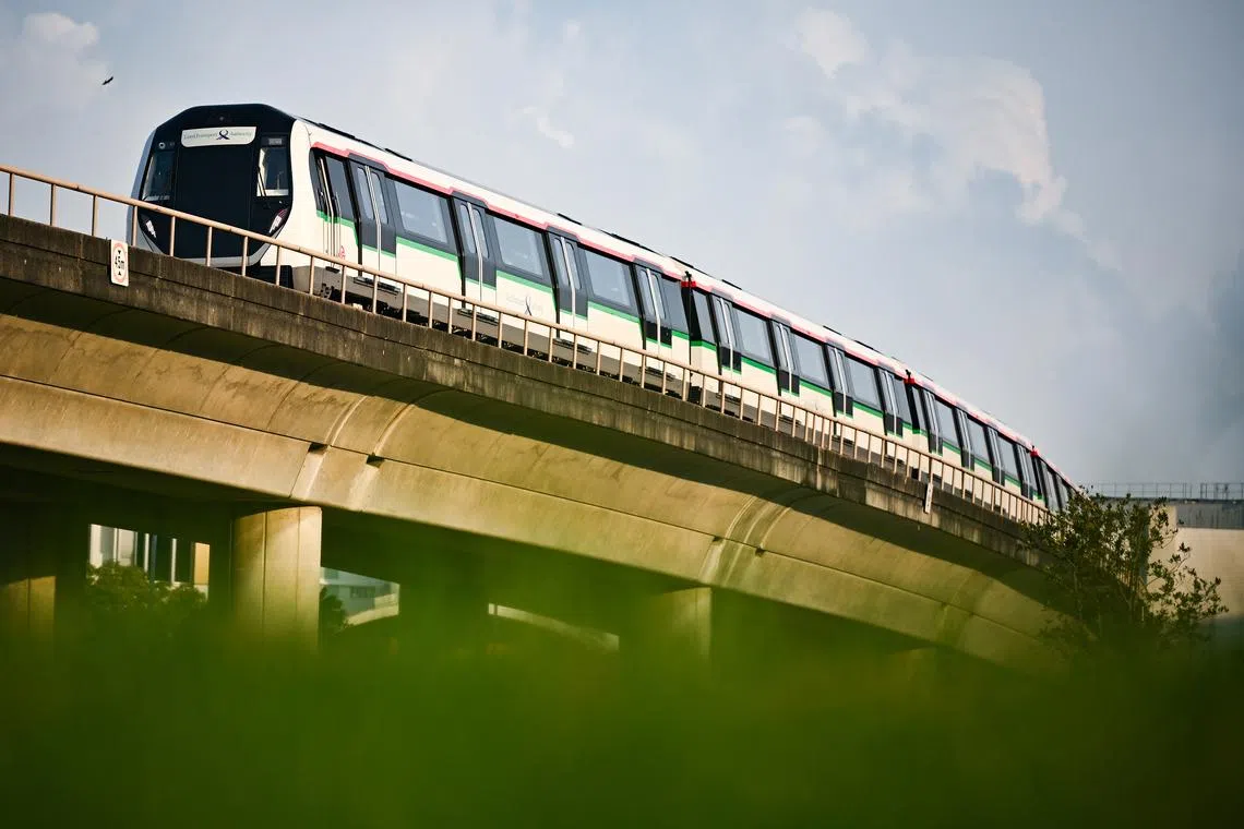 تحسن موثوقية خطوط MRT في سنغافورة أبريل 2024
