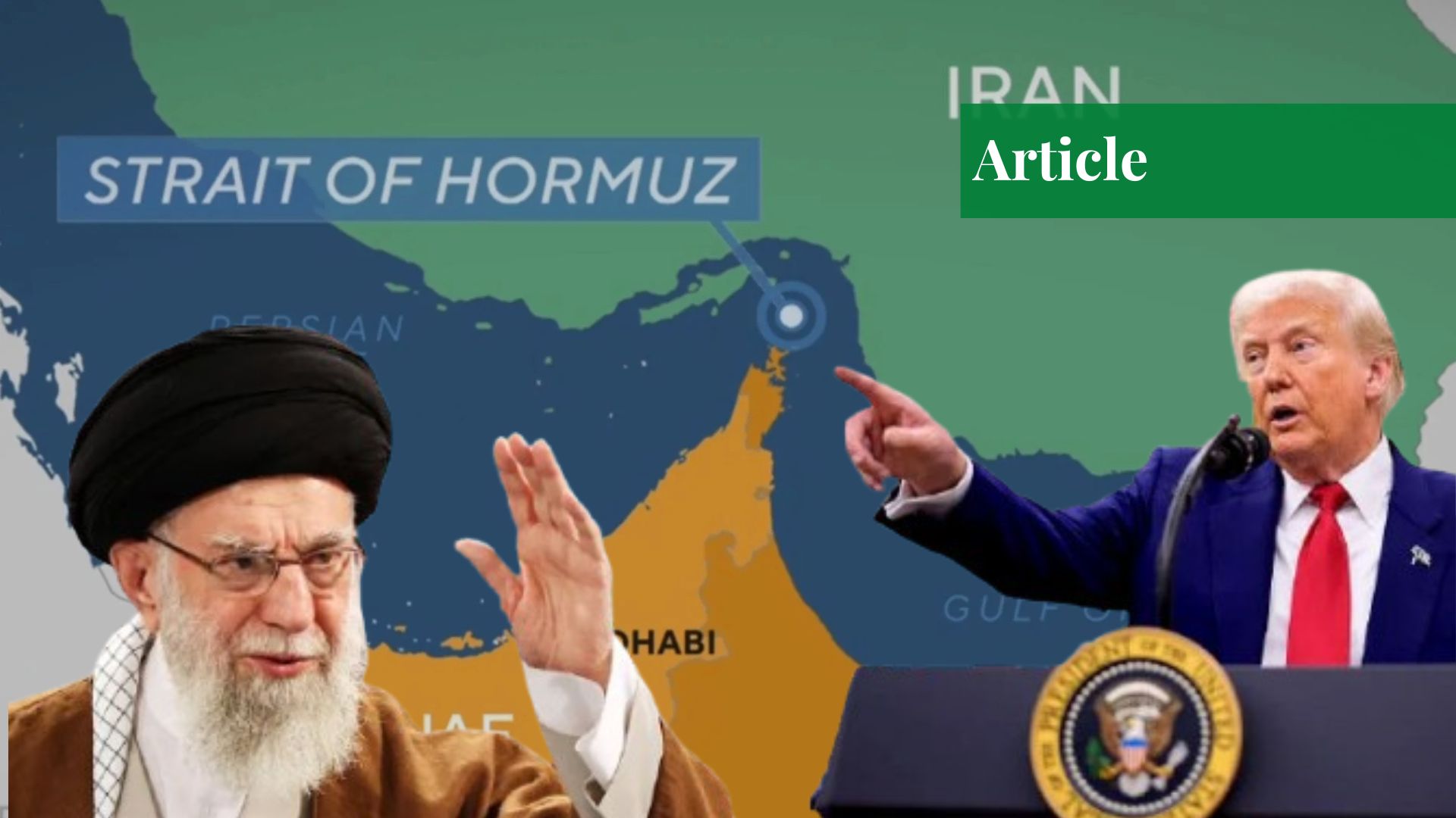 Trump lehnt Waffenstillstand ab, bis Hormuskanal geöffnet wird