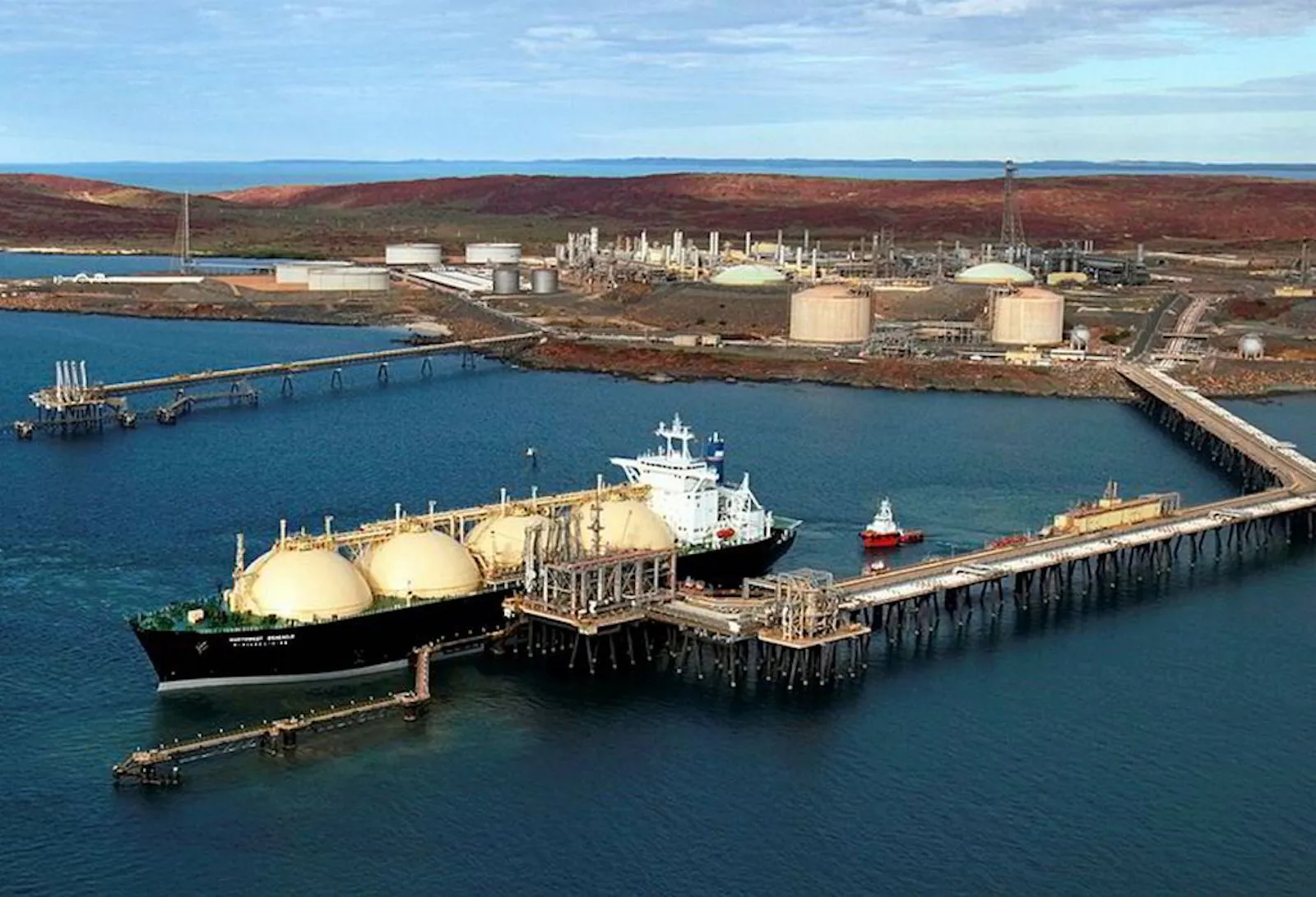 L'Australie renforce ses exportations de gaz naturel