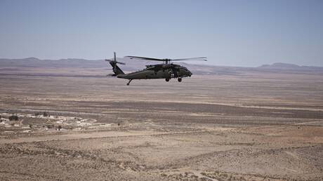 U.S. helicopters fired upon during F-15 wreck search