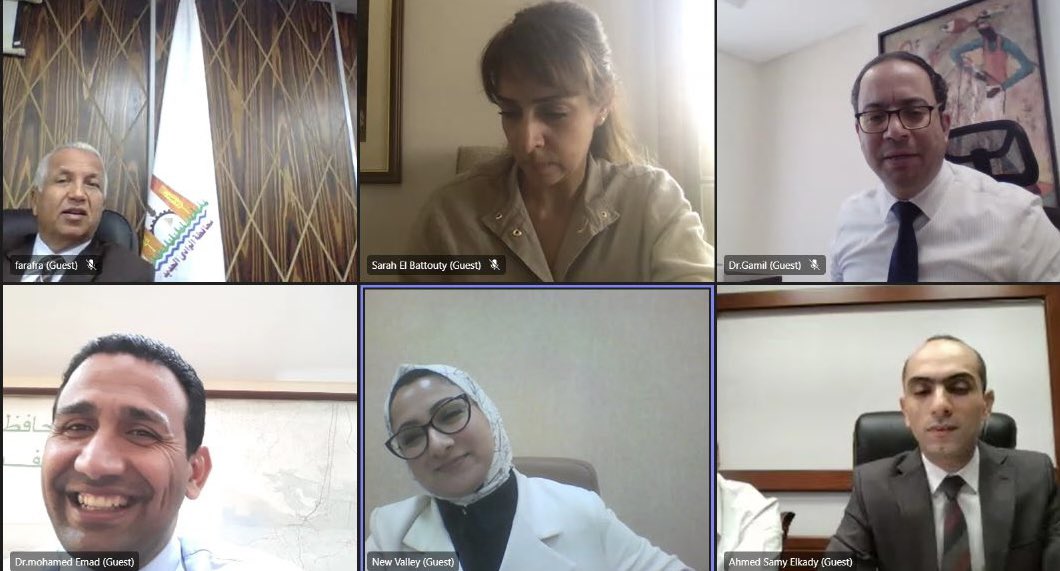 Le vice-gouverneur de Sharqia participe à l'initiative "Vie Digne"