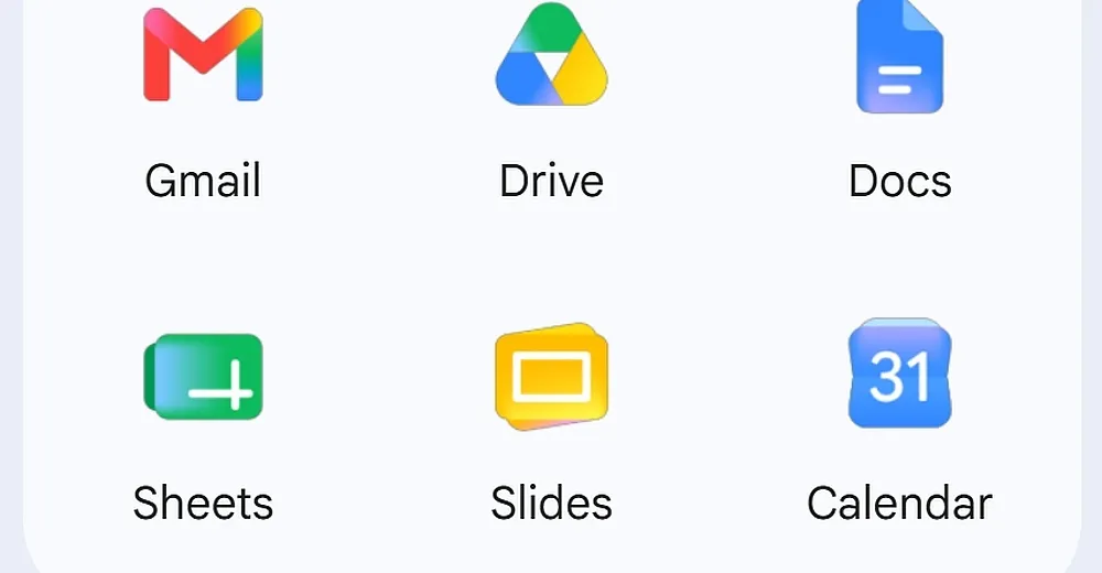 تحديث أيقونات Google Workspace: تصميم عصري وتجربة مستخدم محسنة