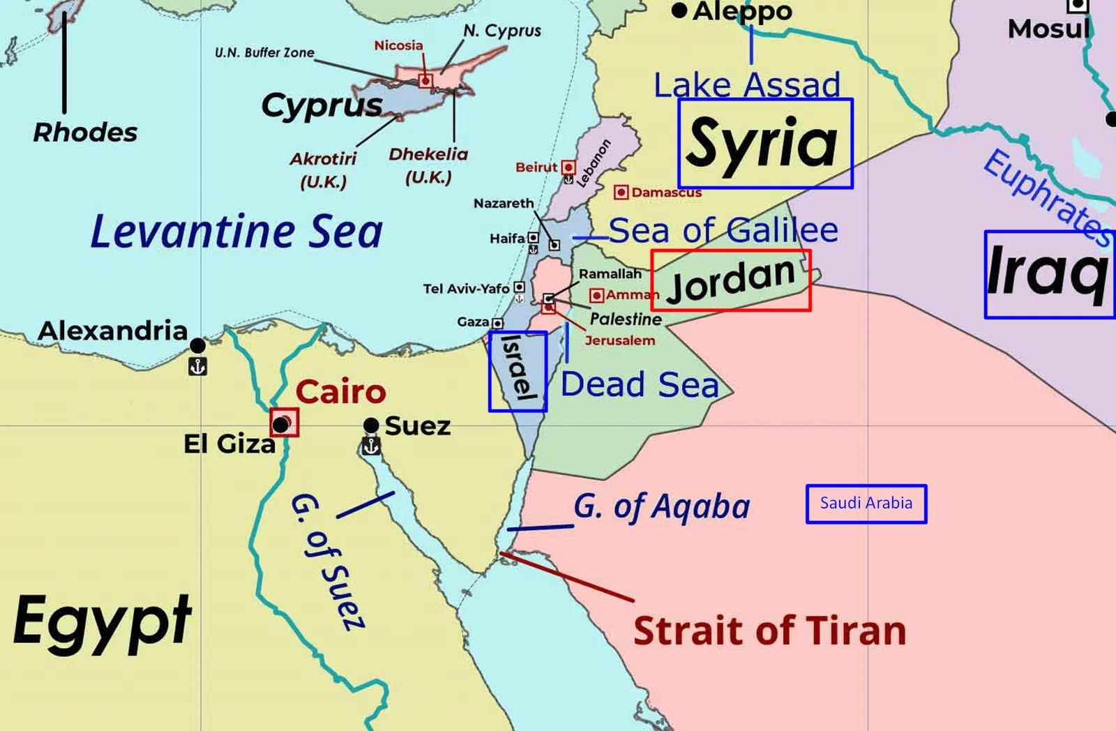 سقوط صاروخ ومسيرة داخل الأردن