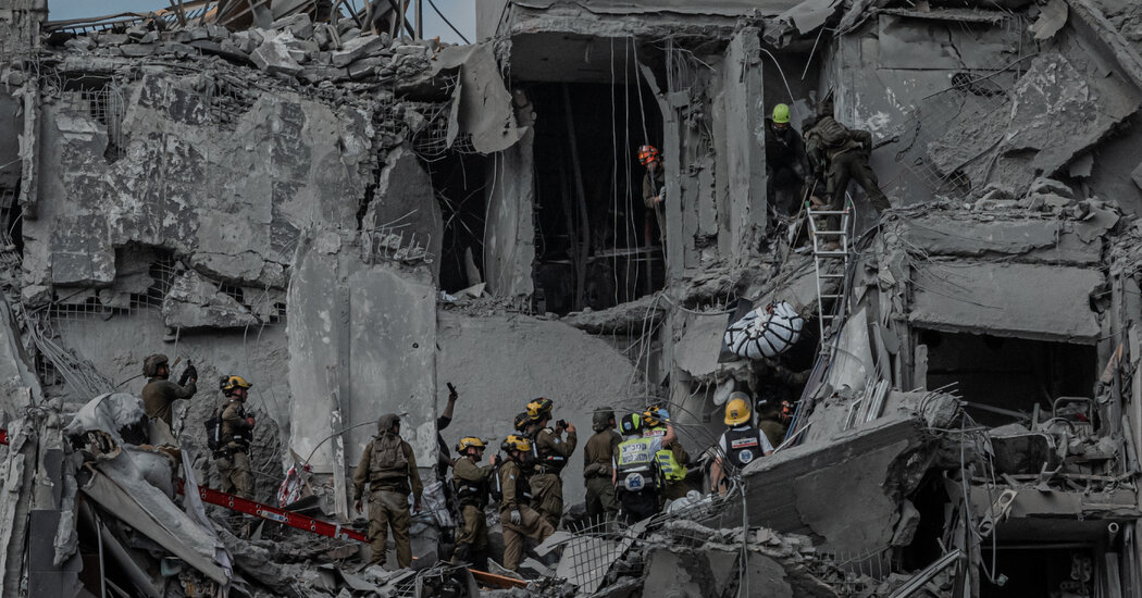 Israel addresses hazardous material leak after Iranian strike