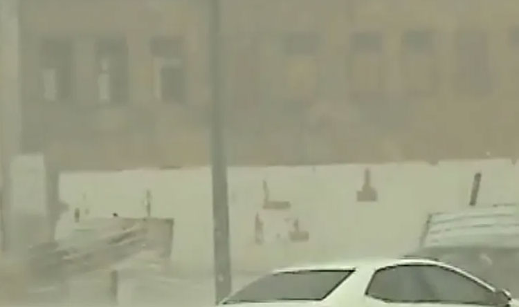 Starke Regenfälle in Saudi-Arabien