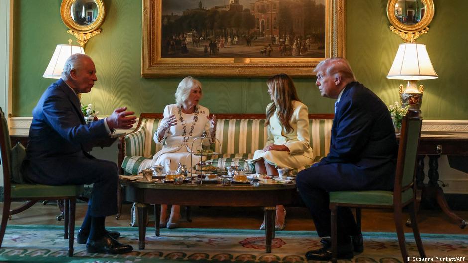 ملك بريطانيا يلقي خطاباً أمام الكونغرس الأمريكي