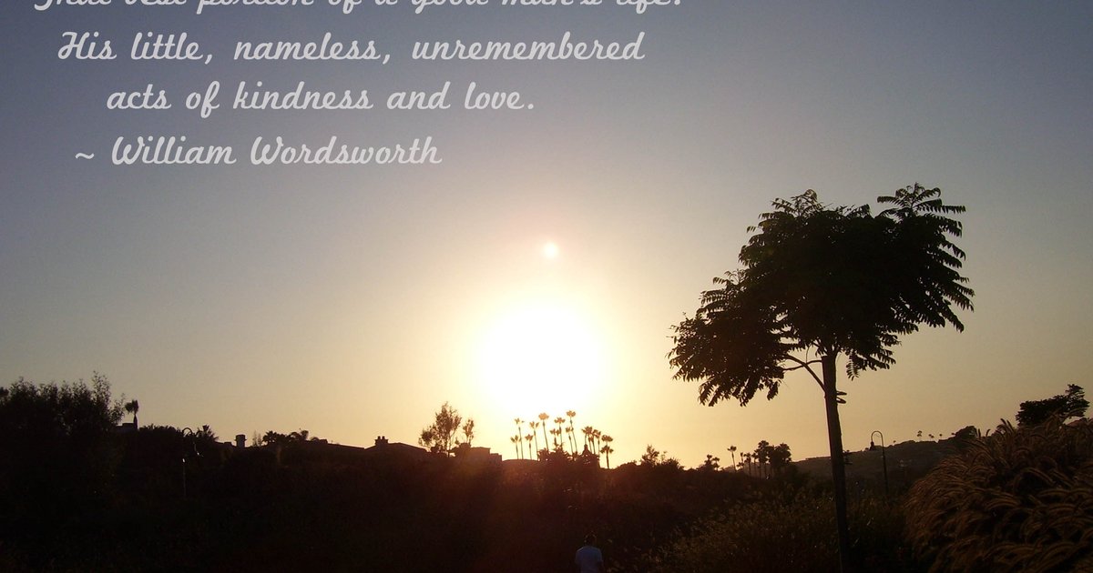 L'impact de l'altruisme : importance des bonnes actions