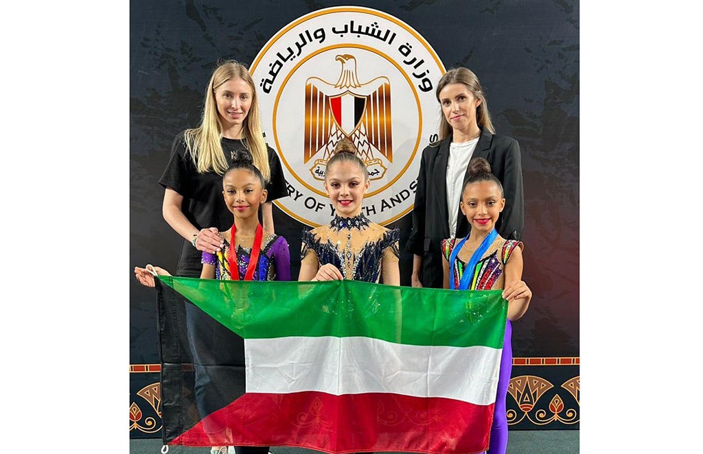 استعدادات منتخب الجمباز الإيقاعي المصري لبطولة إفريقيا