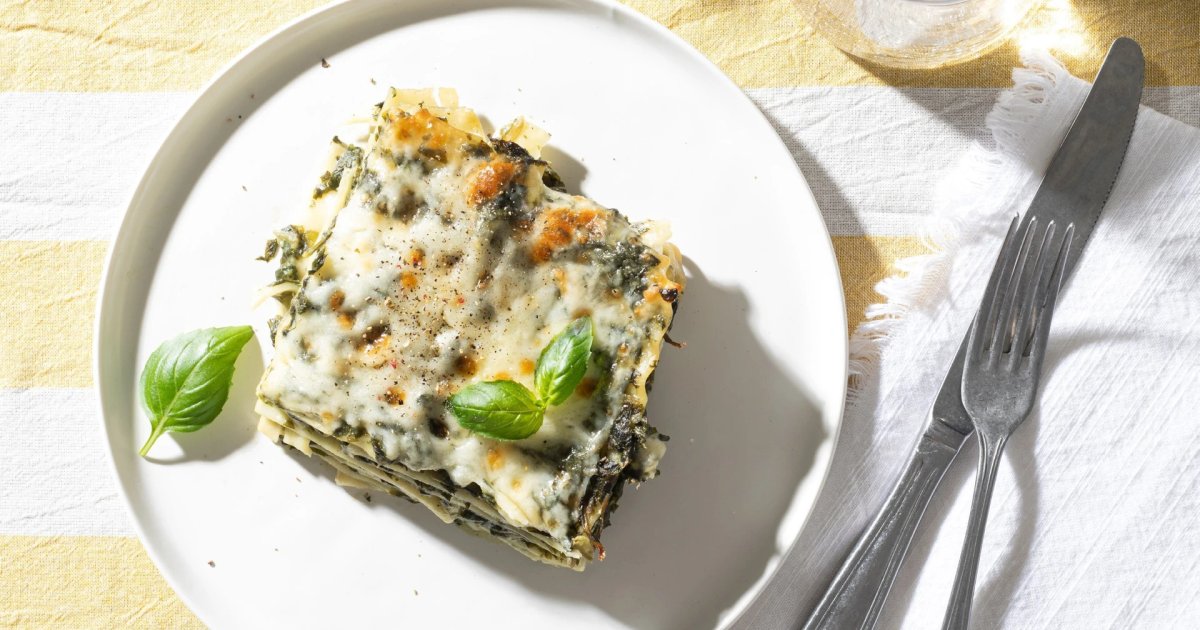 Préparez une lasagne crémeuse au fromage et viande