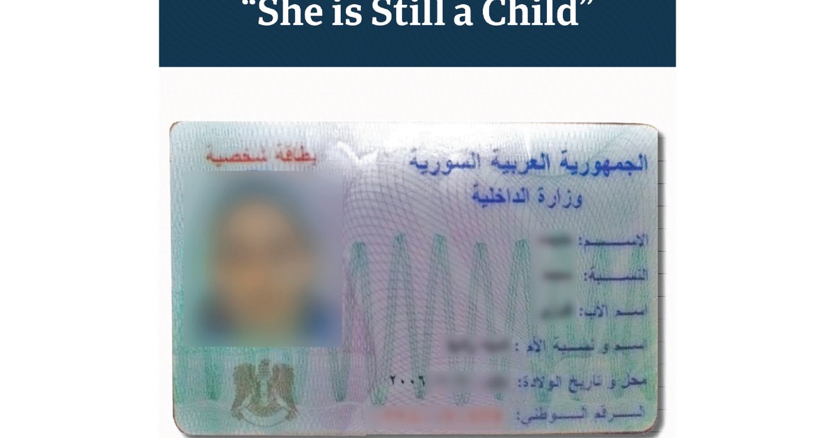 Recrutement d'enfants en Syrie : violations des droits humains