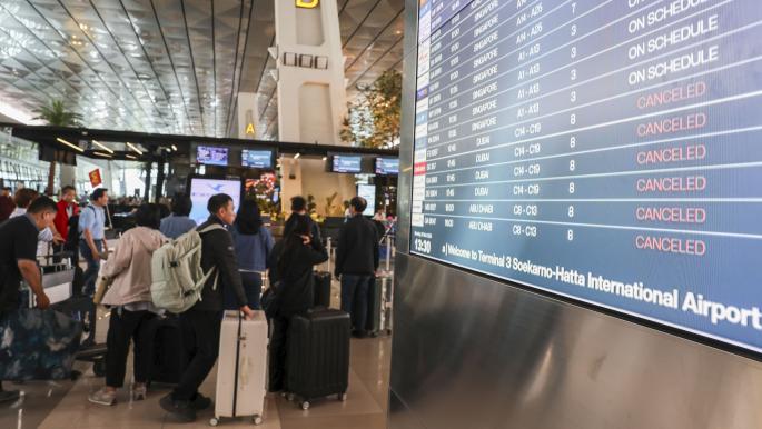 إغلاق المطارات وتأثيره على السياح في الخليج والعراق