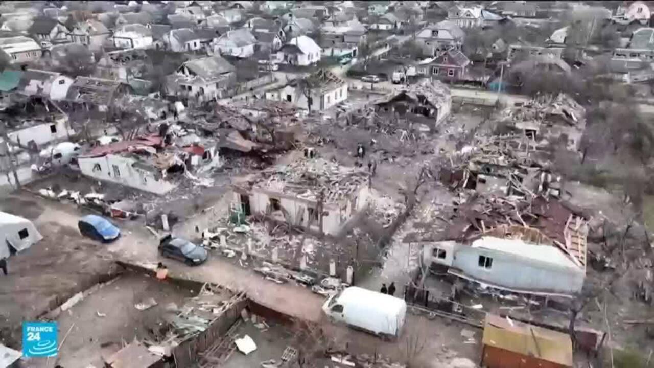 Russische Luftangriffe fordern 14 Todesopfer in der Ukraine