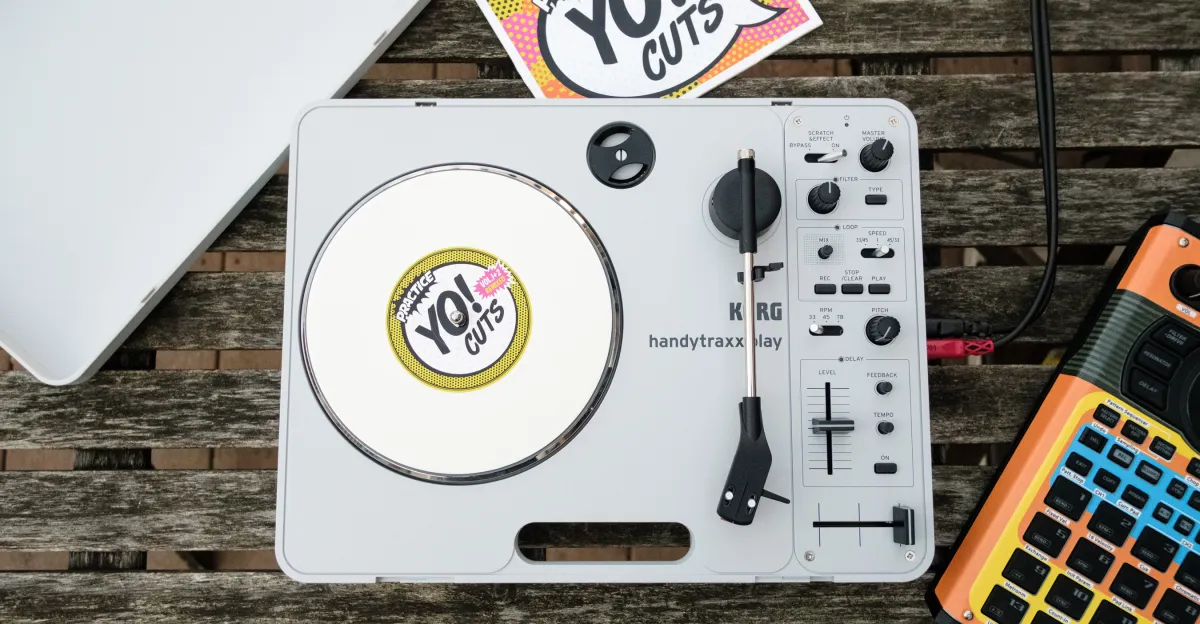 Kord Handytrax Play: Neues Werkzeug für Scratch-Kunst