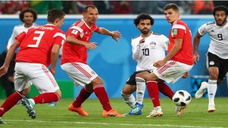 مواجهة ودية بين مصر وروسيا في مايو