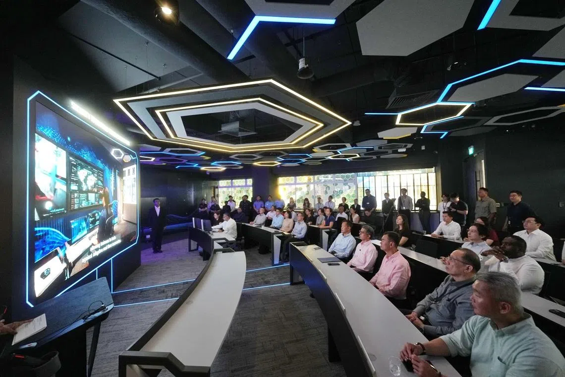 افتتاح منشأة تدريب جديدة في سنغافورة لمحاكاة العمليات الأمنية