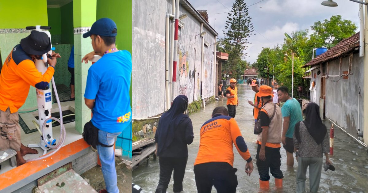 فيضانات ديمك الإندونيسية: انهيار سد تونغتانغ